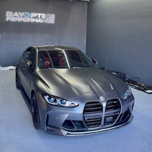 Load image into Gallery viewer, 2021+ BMW M3 M4 M Performance Style Carbon Fiber Front Splitter Lip - BayOptiks G8X-MSplitter