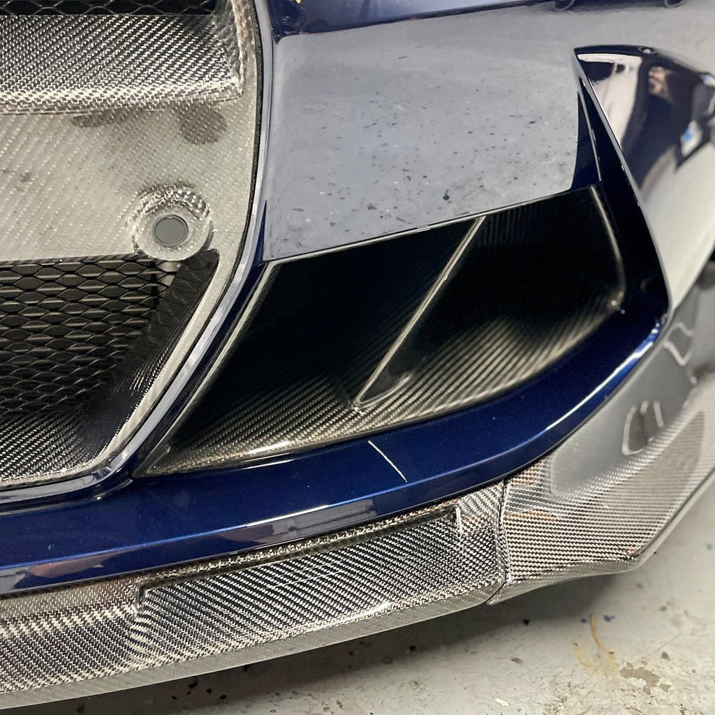 2021-Present BMW M3 M4 Carbon Fiber Front Bumper Vents - BayOptiks G8X-Vents
