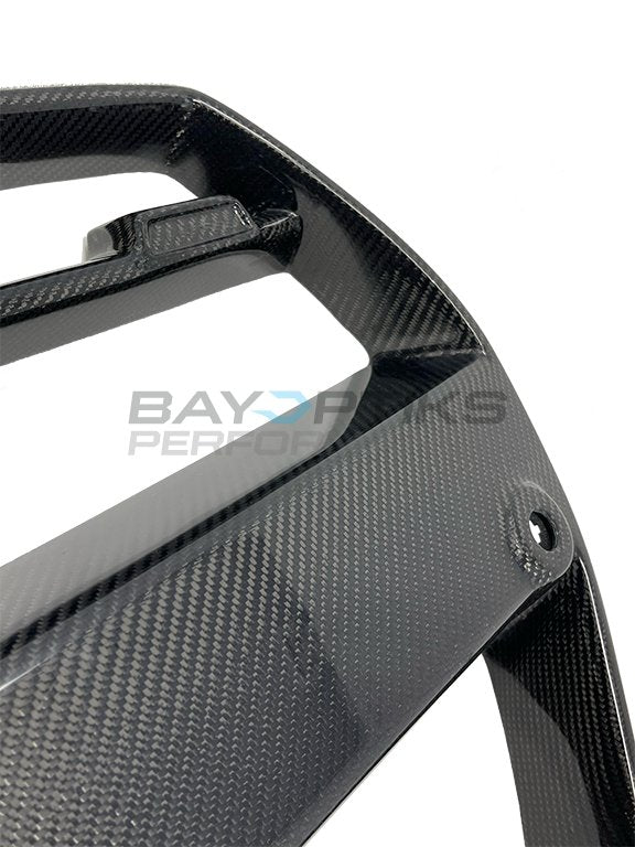 2021+ BMW M3 M4 Vorsteiner Style Carbon Fiber Grill - BayOptiks G8X-VGrill