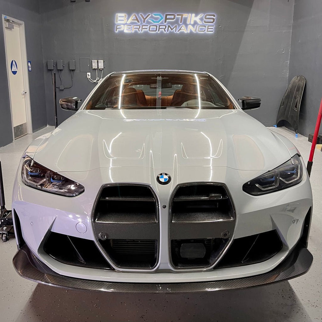 2021+ BMW M3 M4 Vorsteiner Style Carbon Fiber Grill - BayOptiks G8X-VGrill