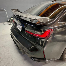 Load image into Gallery viewer, 2021+ BMW M3 M4 M Performance Style Carbon Fiber Rear Spoiler Wing - BayOptiks G8X-Wing