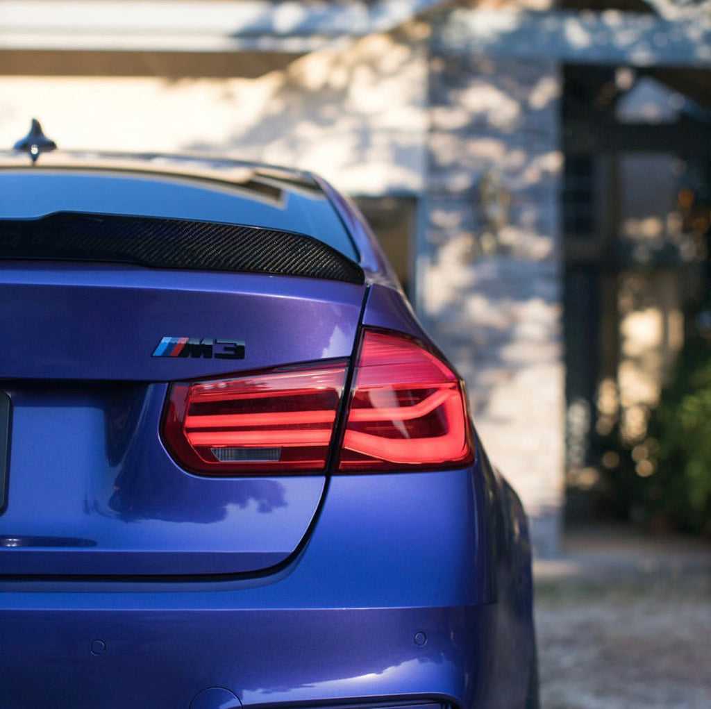 BMW M3 3 Series 2012-18 Sequential Euro LCI Style Taillights - BayOptiks TL-F80-F30-LCI