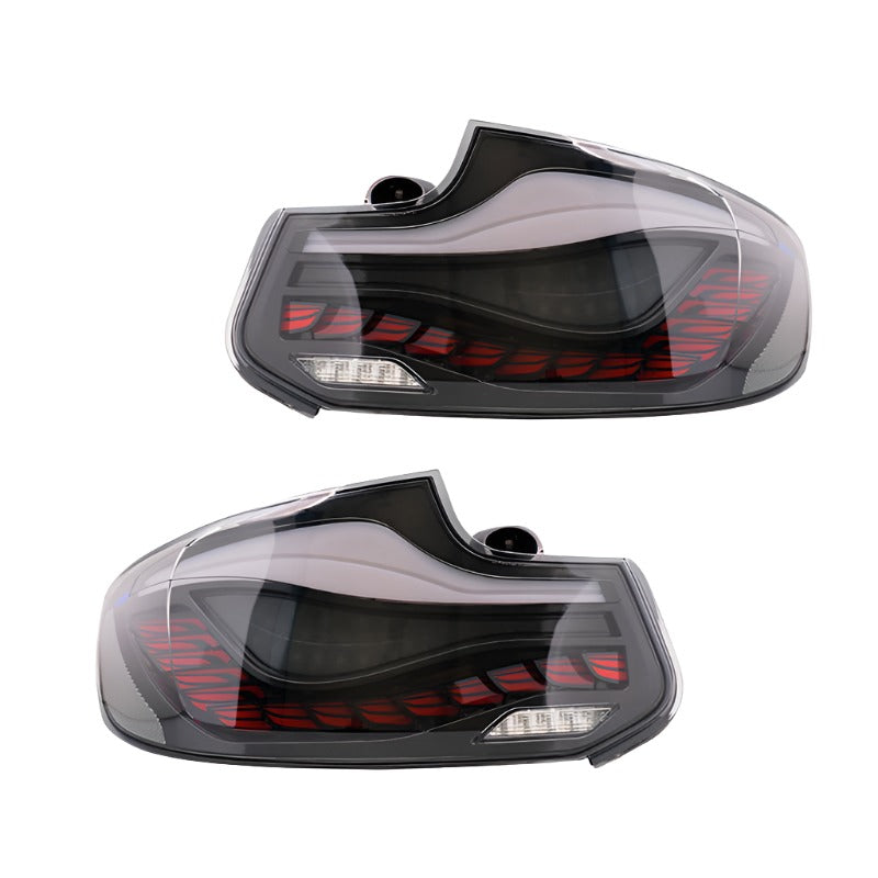 BMW M2 2 Series 2014-21 Sequential OLED GTS Style Taillights - BayOptiks TL-F87-F22