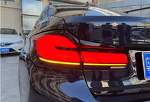 Load image into Gallery viewer, BayOptiks TL-F90-G30 Sequential LCI Style Taillights for 2017-2023 BMW M5 F90 and 5 Series G30 - BayOptiks TL-F90-G30