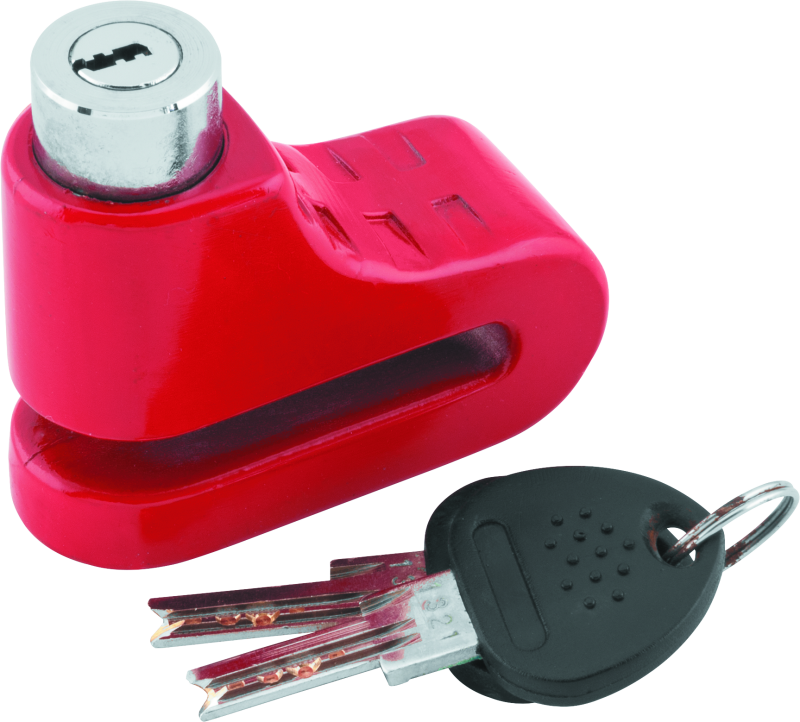BKM132246-Bully Lock Disc Lock 5.5mm - Red-Security Locks-Bike Master
