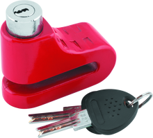 Load image into Gallery viewer, BKM132246-Bully Lock Disc Lock 5.5mm - Red-Security Locks-Bike Master