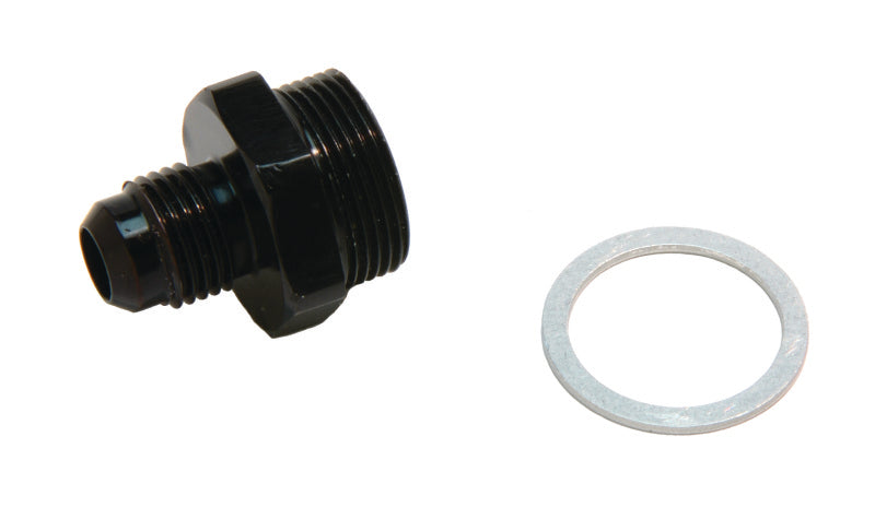 Aeromotive AN-06 Holley Carb 7/8in x 20 Thread Dual Feed Bowl Adapter Fitting-Fittings-Aeromotive