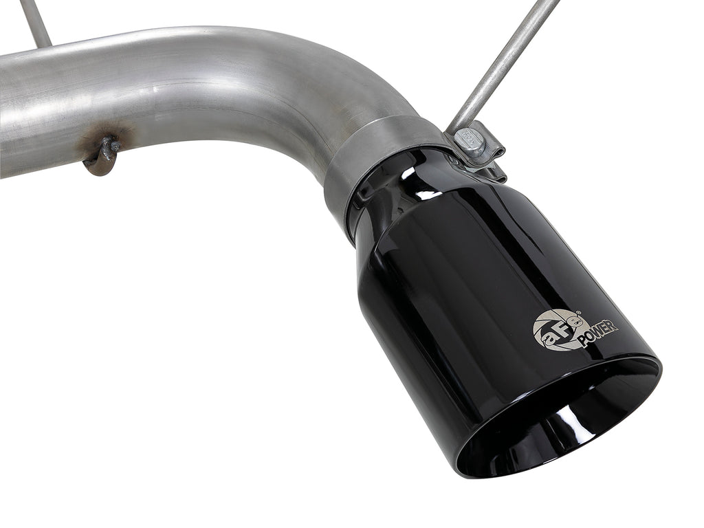aFe aFe Large Bore HD 3in 304 SS Cat-Back Exhaust w/ Black Tips 14-19 Jeep Grand Cherokee (WK2) V6-3.6L