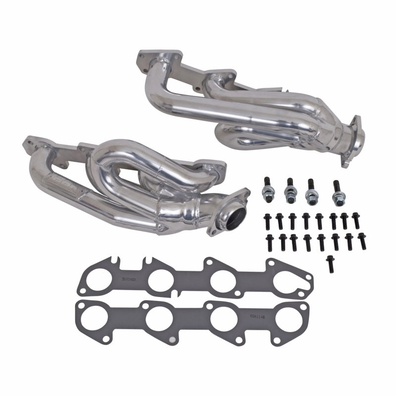 BBK 04-08 Dodge Ram 5.7 Hemi Shorty Tuned Length Exhaust Headers - 1-3/4 Silver Ceramic - Black Ops Auto Works