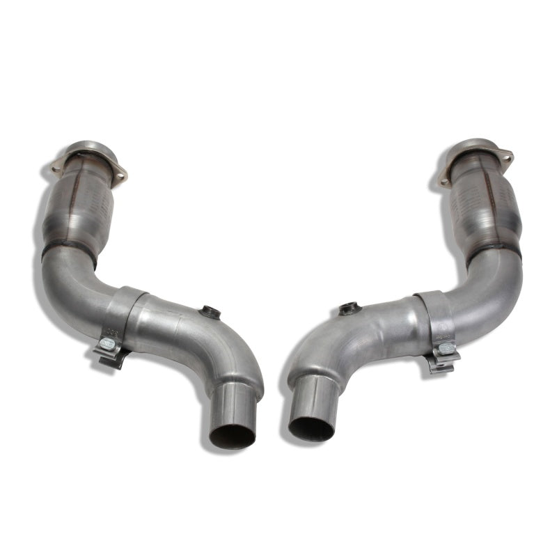 BBK 05-20 Dodge Challenger/Charger 6.1/6.2/6.4L Hemi 3in Catted High Flow Mid Pipe - Black Ops Auto Works