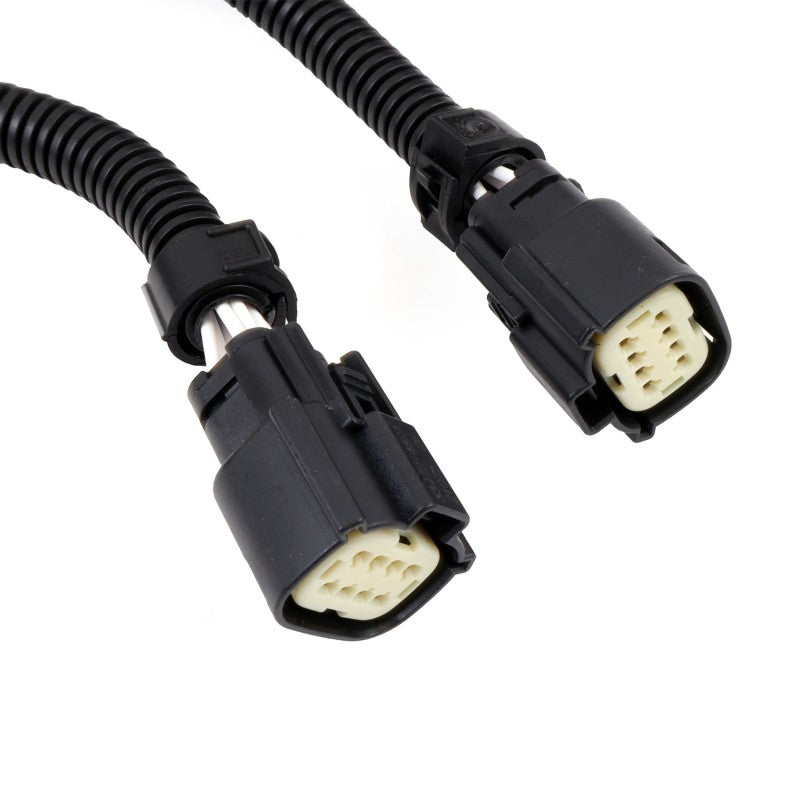 BBK 05-20 Dodge Hellcat 6.2L 6 Pin Front O2 Sensor Wire Harness Extensions 12 (pair) - Black Ops Auto Works