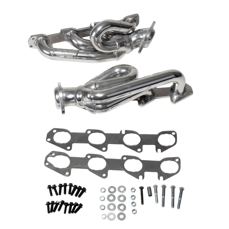 BBK 09-18 Dodge Ram 5.7L Hemi Shorty Tuned Length Exhaust Headers - 1-3/4 Silver Ceramic - Black Ops Auto Works