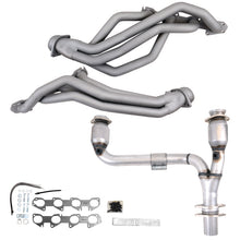 Load image into Gallery viewer, BBK BBK 09-24 Ram 1500 Hemi 5.7L 1-3/4 Long Tube Headers w/High Flow Catted Y-Pipe (Ti Ceramic)