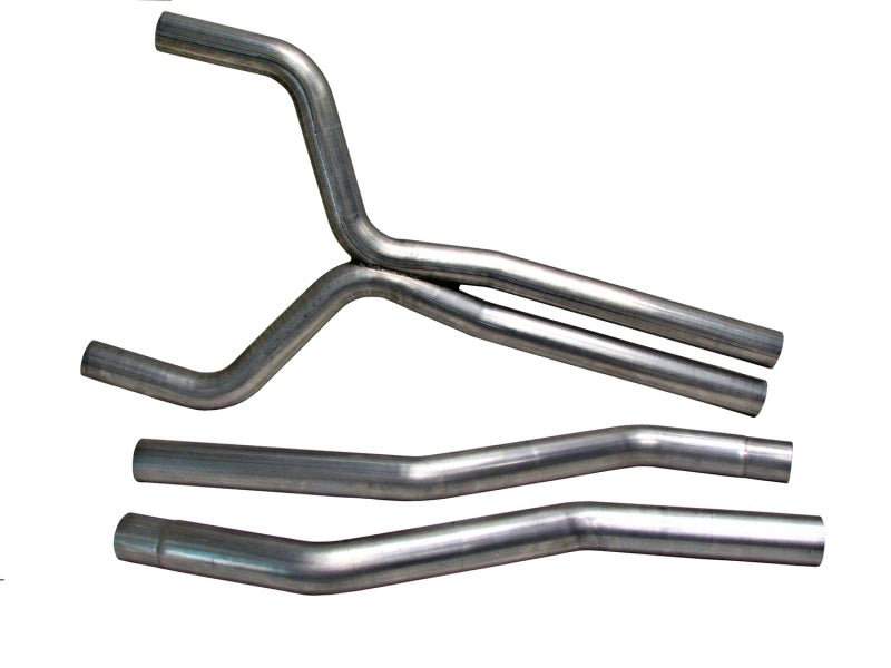 BBK 10-11 Camaro V6 High Flow After Cat X Pipe - 2-1/2 - Black Ops Auto Works