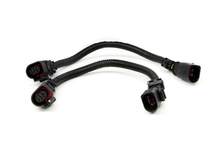 BBK 11-14 Mustang GT Front O2 Sensor Wire Harness Extensions 12 (pair) - Black Ops Auto Works