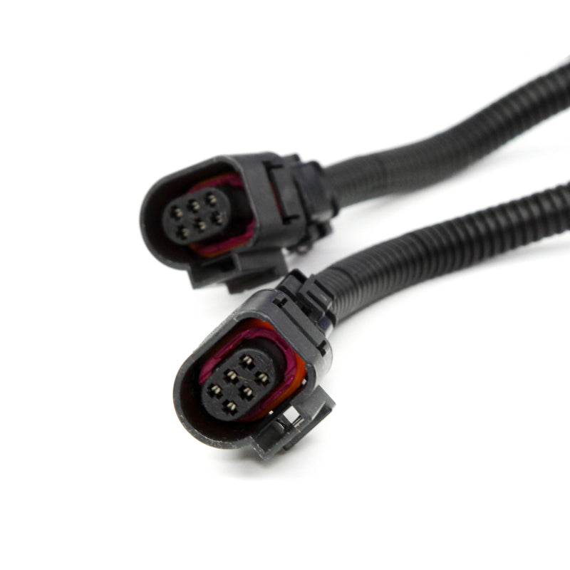 BBK 11-14 Mustang GT Front O2 Sensor Wire Harness Extensions 12 (pair) - Black Ops Auto Works