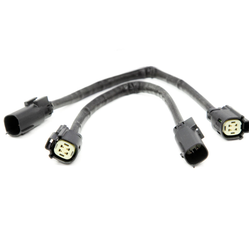 BBK 11-14 Mustang V6 GT Rear O2 Sensor Wire Harness Extensions 12 (pair) - Black Ops Auto Works
