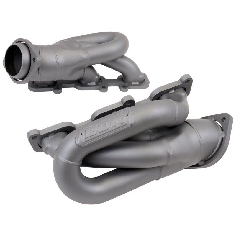 BBK 11-15 Mustang 3.7 V6 Shorty Tuned Length Exhaust Headers - 1-5/8 Titanium Ceramic - Black Ops Auto Works