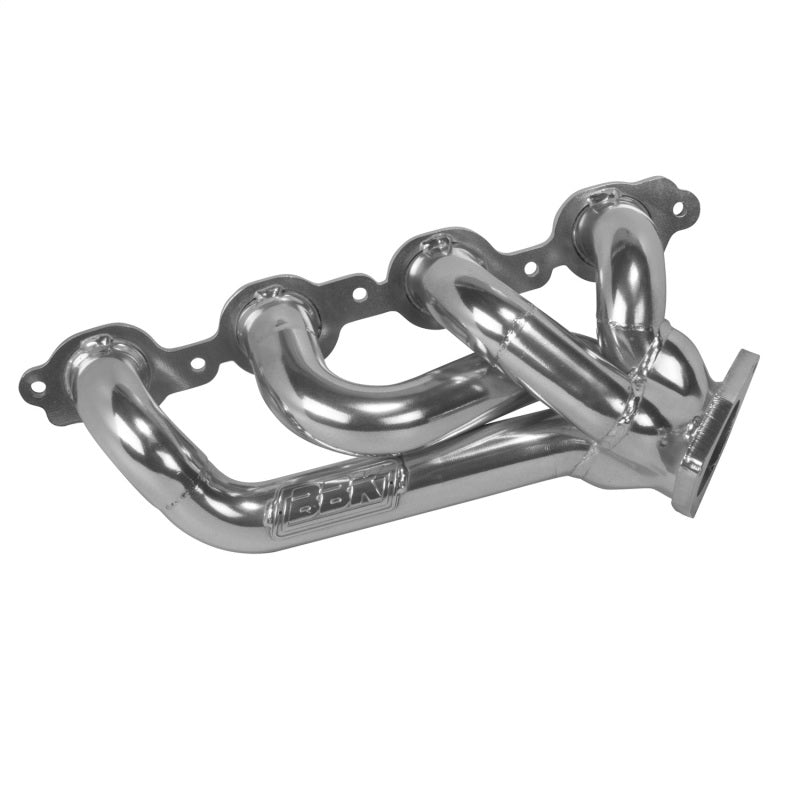 BBK 14-18 GM Truck 5.3/6.2 1 3/4in Shorty Tuned Length Headers - Polished Silver Ceramic-Headers & Manifolds-BBK-197975404701-
