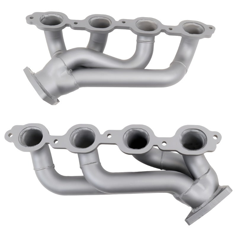 BBK 14-18 GM Truck 5.3/6.2 1 3/4in Shorty Tuned Length Headers - Titanium Ceramic - Black Ops Auto Works