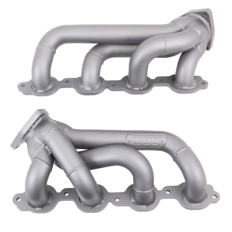 BBK 14-18 GM Truck 5.3/6.2 1 3/4in Shorty Tuned Length Headers - Titanium Ceramic - Black Ops Auto Works