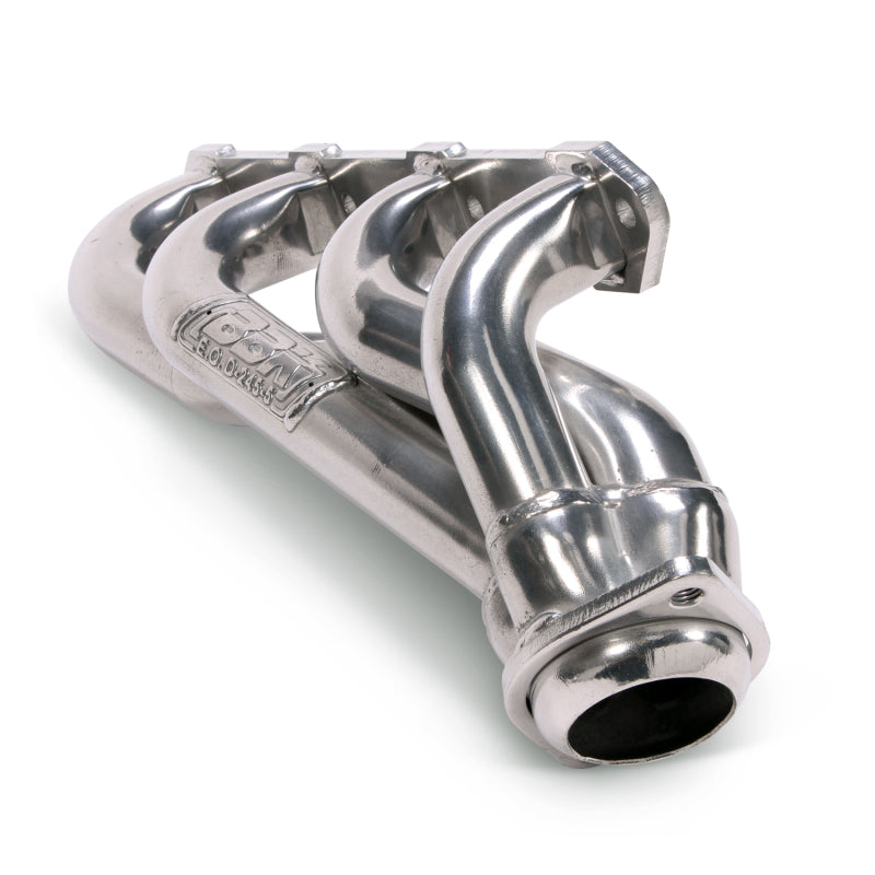 BBK 79-93 Mustang 5.0 Shorty Unequal Length Exhaust Headers - 1-5/8 Silver Ceramic - Black Ops Auto Works
