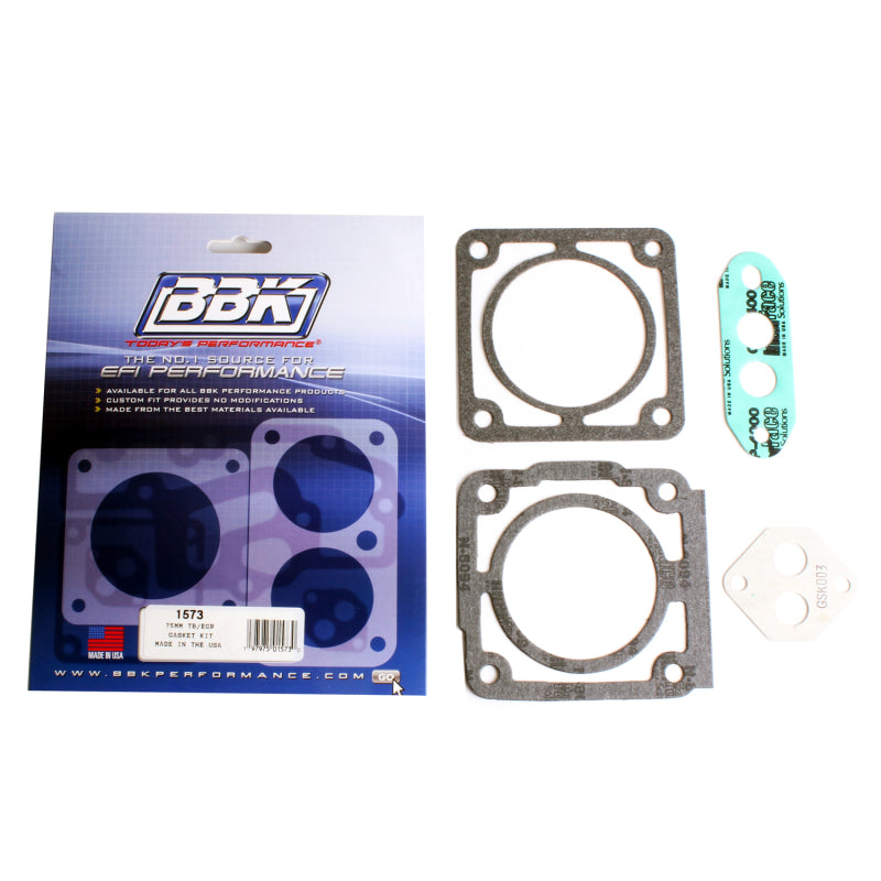 BBK 86-93 Mustang 5.0 75mm Throttle Body Gasket Kit - Black Ops Auto Works