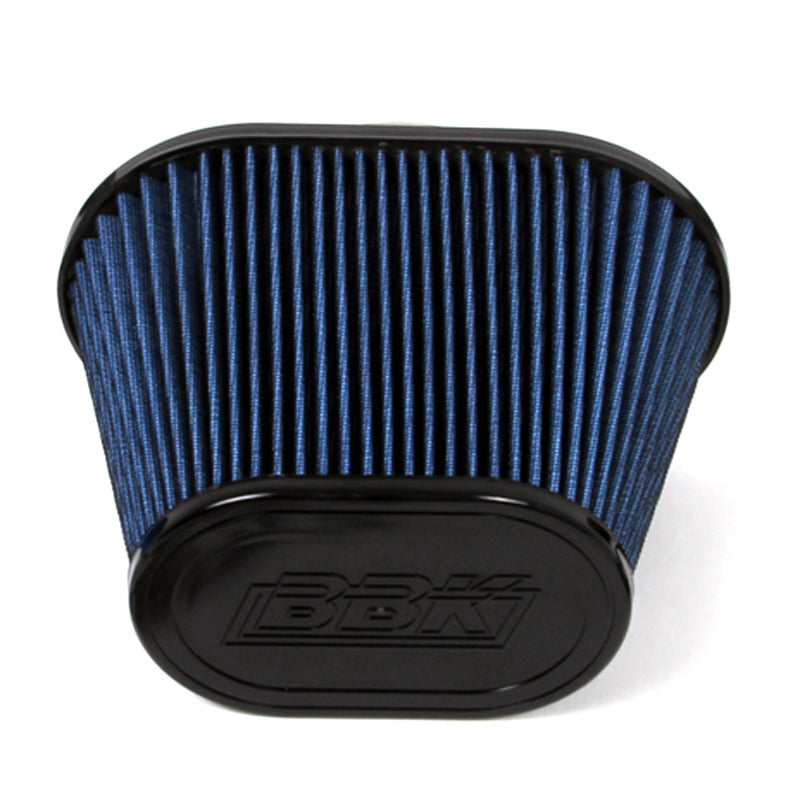 BBK 86-93 Mustang 5.0 Cold Air Intake Kit - Fenderwell Style - Blackout Finish - Black Ops Auto Works