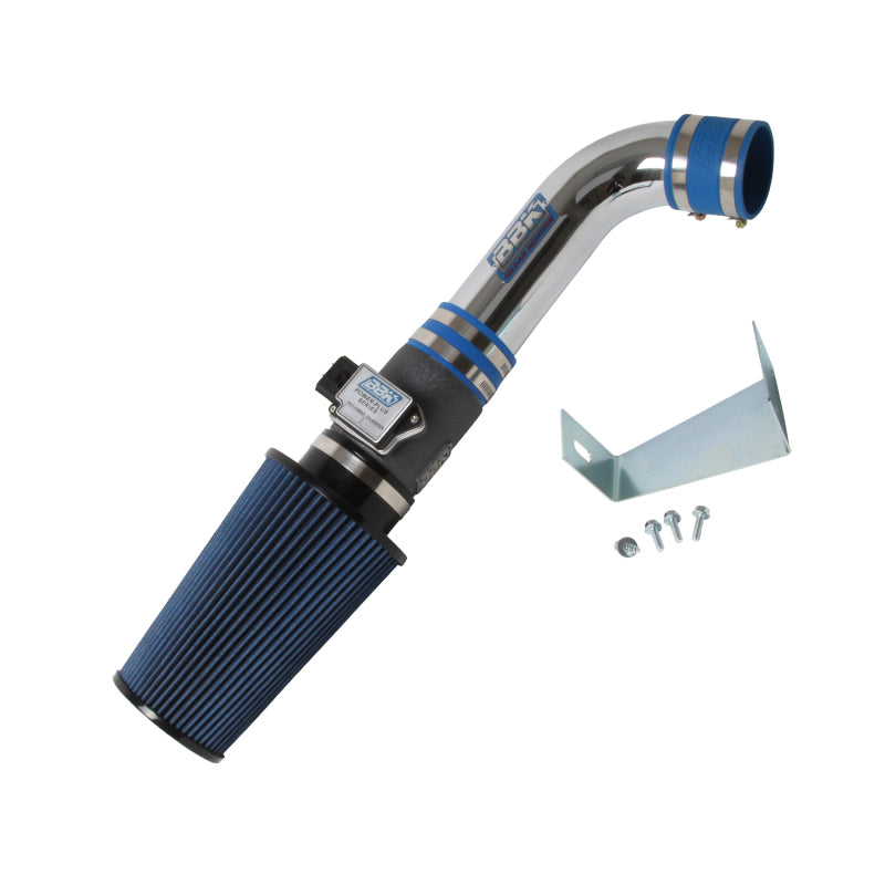 BBK 86-93 Mustang 5.0 Cold Air Intake Kit - Standard Style - Chrome Finish - Black Ops Auto Works