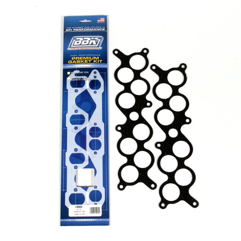 BBK 86-95 Mustang 5.0 Upper To Lower EFI Intake EFI Manifold Gasket Set GT-40 Cobra - Black Ops Auto Works