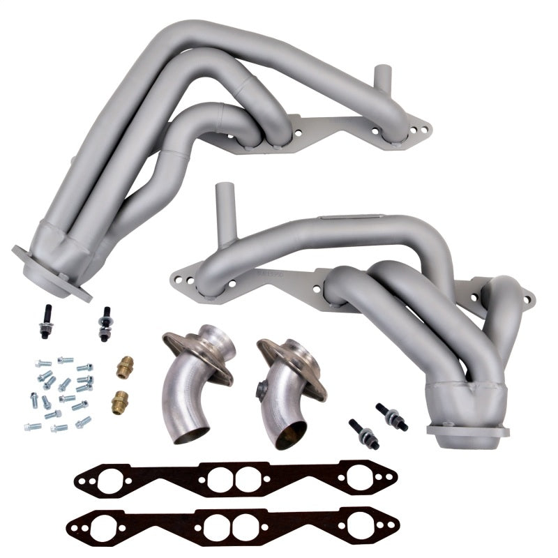 BBK 93-96 Chevrolet Impala SS Shorty Tuned Length Exhaust Headers - 1-5/8 Titanium Ceramic - Black Ops Auto Works