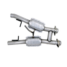 Load image into Gallery viewer, BBK 94-95 Mustang 5.0 High Flow H Pipe With Catalytic Converters - 2-1/2-Downpipe Back-BBK-197975015631-