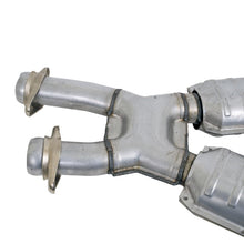 Load image into Gallery viewer, BBK 94-95 Mustang 5.0 High Flow X Pipe With Catalytic Converters - 2-1/2 - Black Ops Auto Works