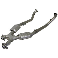 Load image into Gallery viewer, BBK 96-98 Mustang 4.6 GT High Flow X Pipe With Catalytic Converters - 2-1/2 - Black Ops Auto Works