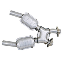 Load image into Gallery viewer, BBK 99-04 Mustang 4.6 GT / Cobra High Flow X Pipe With Catalytic Converters - 2-1/2 - Black Ops Auto Works