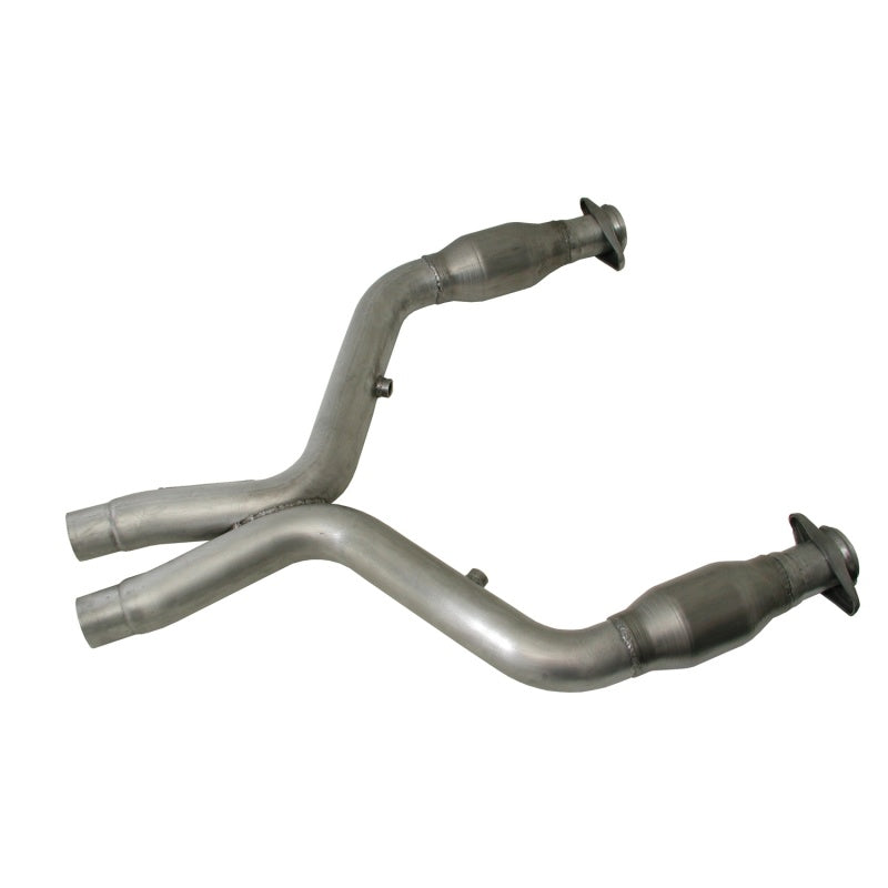 Ford Mustang GT 2-3/4 Short High Flow Catted X Pipe 2005-2010 - BBK 1637
