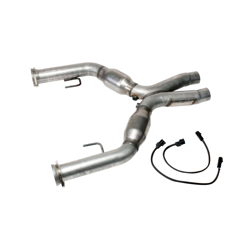 Ford Mustang GT 2-3/4 Short High Flow Catted X Pipe 2005-2010 - BBK 1637