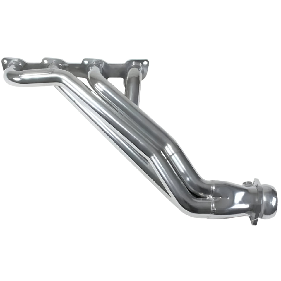 BBK 05-08 Dodge 5.7 Hemi (Car) Long Tube Headers w/High Flow Catted Mid Pipe (Silver Ceramic) - BBK 16473