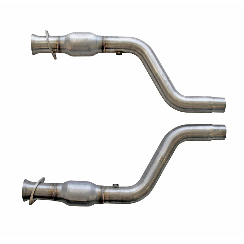 2005-2015 Dodge Challenger Charger Short Mid X Pipe w Catalytic Converters 2-3/4 For LT Headers - BBK 1796