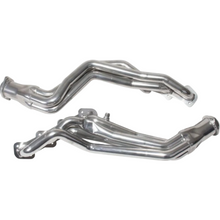 Load image into Gallery viewer, BBK 1-5/8in long tube headers w high-flow catted X-pipe – silver ceramic