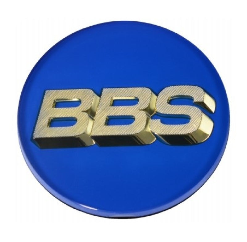 BBS Center Cap 56mm Blue/Gold - BBS 56.24.203