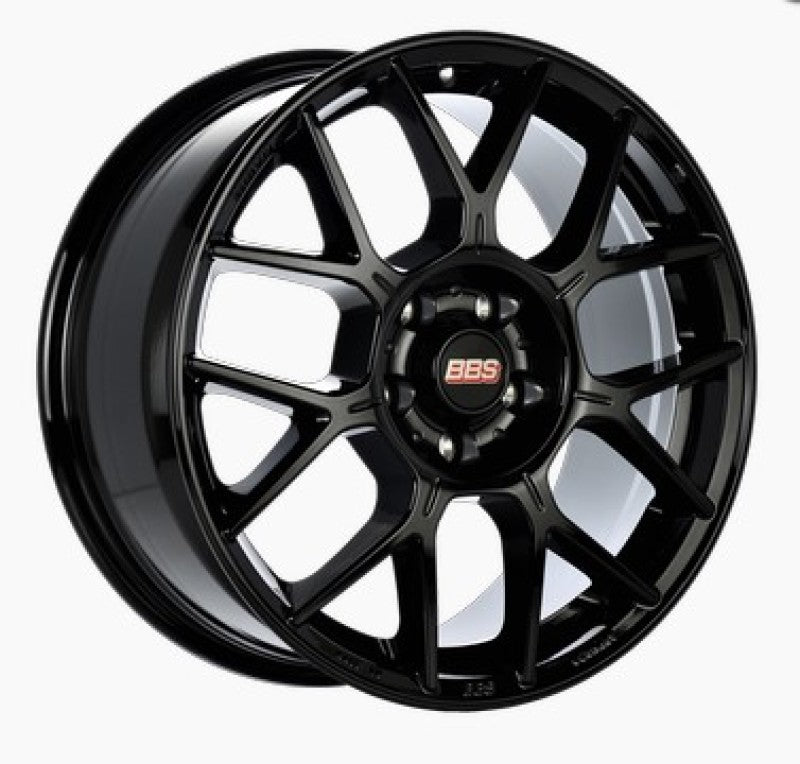 BBS XR 18x8 5x112 ET44 Black Gloss Wheel -82mm PFS/Clip Required - BBS XR0106BG