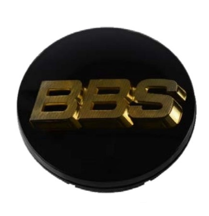 BBS Center Cap 56mm Black/Gold (56.24.012) - Black Ops Auto Works