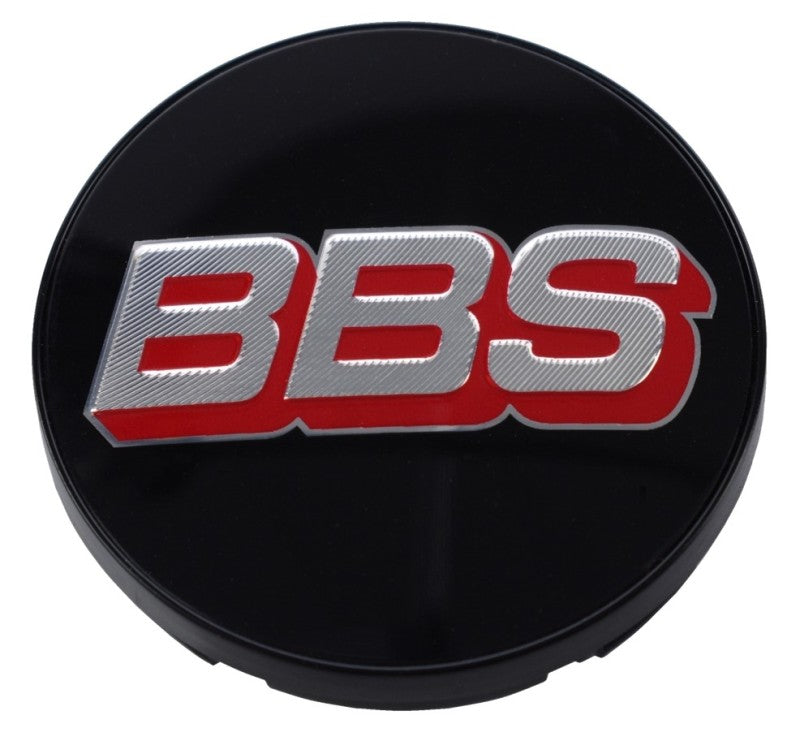 BBS Center Cap 56mm Black/Silver/Red - Black Ops Auto Works