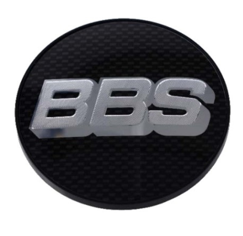 BBS Center Cap 56mm Carbon/Silver - Black Ops Auto Works