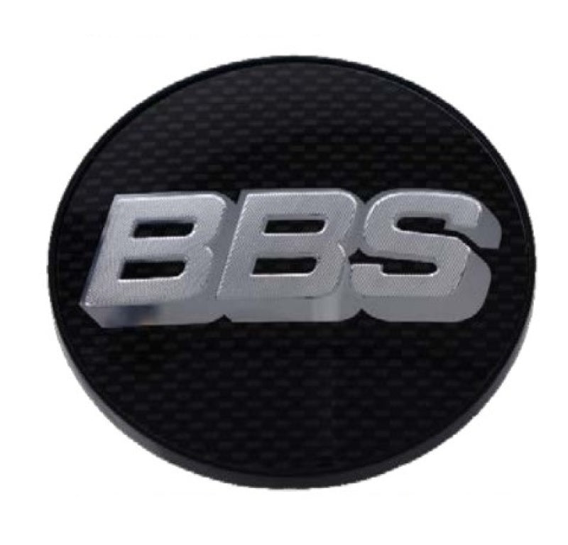 BBS Center Cap 70.6mm Carbon/Silver (5-tab) - Black Ops Auto Works