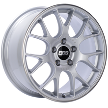 Load image into Gallery viewer, BBS CH-R 18x8.5 5x112 ET38 Brilliant Silver Polished Rim Protector Wheel -82mm PFS/Clip Required - Black Ops Auto Works