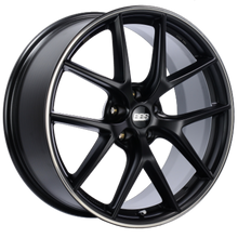 Load image into Gallery viewer, BBS CI-R 19x9 5x112 ET42 Satin Black Polished Rim Protector Wheel -82mm PFS/Clip Required - Black Ops Auto Works