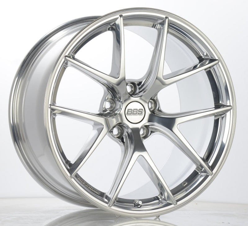 BBS CI-R 19x9 5x120 ET44 Ceramic Polished Rim Protector Wheel -82mm PFS/Clip Required - Black Ops Auto Works