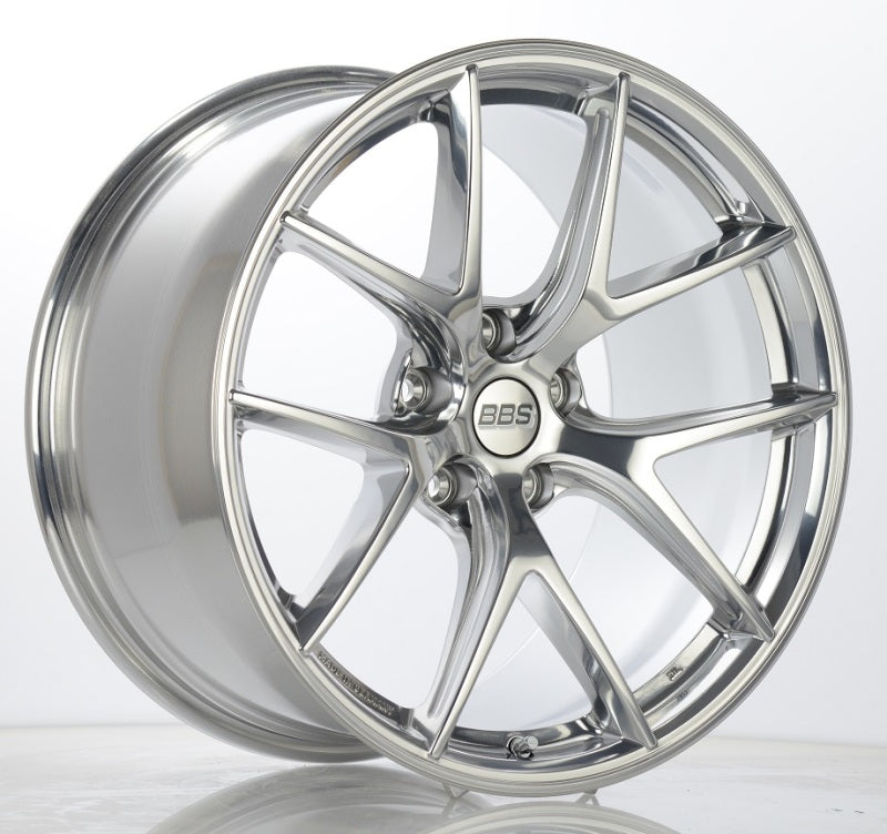 BBS CI-R 19x9 5x120 ET44 Ceramic Polished Rim Protector Wheel -82mm PFS/Clip Required - Black Ops Auto Works